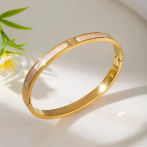 Gold -Square Zircon