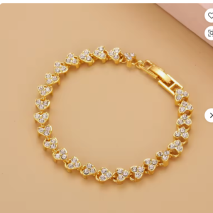 Bracelet jonc en cristal de zircon